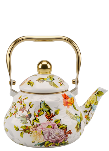 1.5 Liter Enamel Tea Pot, Tea Kettle | ShoGhor শো-ঘর
